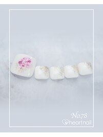 フットネイル：No.78