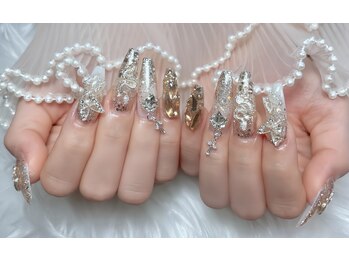 リンネイル 新大久保店(Rin Nail)/#待ち込みデザインOK　#付け放題