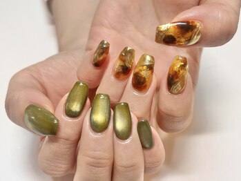 鼈甲ネイル
