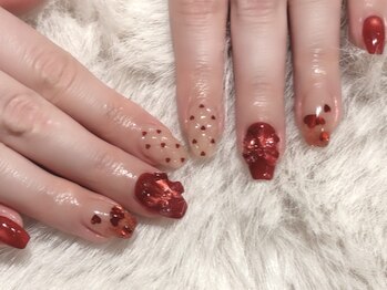 ネイルサロン アビー 新宿東口店(abbie)/定額C(パーツ、マグ代別途)