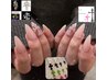 【チップ長さだし】ins大人気クロムネイル