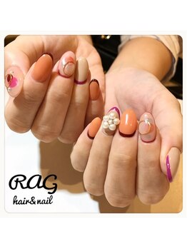 ラグ(RAG)/たらしこみ風