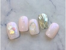 ホームネイルサロン 戸田 ミハ フルーラ(Home Nail Salon Mija Flura)/ニュアンス　I304N☆