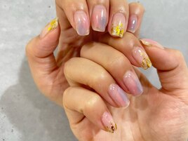 クリアニュアンスネイル　¥6300