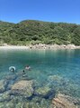 サロン ウイ(salon u'i)&nbsp;毎年沖ノ島に泳ぎに行きます♪