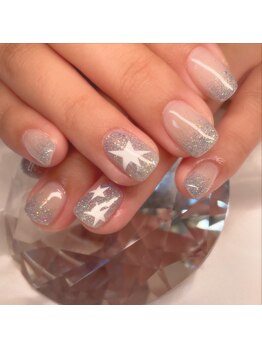 ブルーフラッシュグラデーション