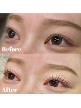 リノア バイ チュラ(linoa by Chura)/上げすぎず、瞼に当たりにくい！