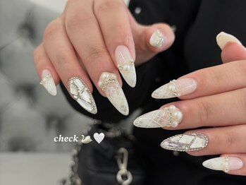 グレイス(GRACE)/check nail