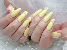ノア ネイル(Noa Nail)/イエローカラー　チップ