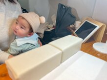 エメ(aime)の雰囲気（お子様と一緒にご来店頂けます♪席横にベビーカー置いて頂けます）