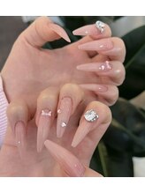 ココネイル 池袋(coco nail)/チップ長さ出しワンカラ