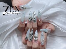 ゼン ネイル デザイン 池袋(ZEN NAIL DESIGN)/題長さだしやり放題×つけ放