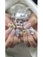 クロスネイル 渋谷店(CROSS nail)/夏のショートネイル