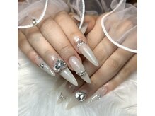 サロン ガオ 下通店(salon GAO)の雰囲気（スーパーロングネイル、パーツも種類豊富に揃えております♪）