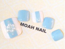 モアネイル つつじヶ丘店(MOAH NAIL)/フットジェル☆5500円～♪