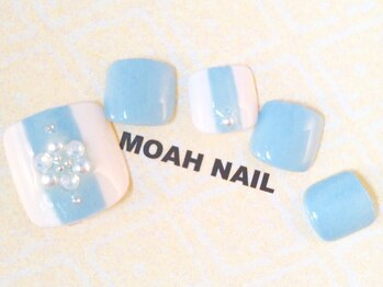 モアネイル つつじヶ丘店(MOAH NAIL)/フットジェル☆5500円~♪