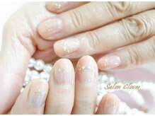 サロン クローバー/シンプルカラー☆フレンチネイル
