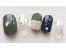 ランテテスマッジ(Rantete smudge)/冬ネイル