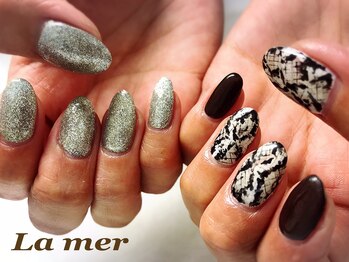 ラメール(La mer)/アシンメトリーネイル★