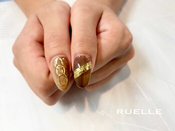 リュエル(RUELLE)/ニュアンス ミラー べっ甲