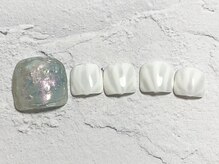 フレイムス アイラッシュ アンド ネイル(FRAMES)/フットニュアンスネイル♪