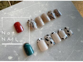 エヌエープラスネイル 西葛西店(Na+nail)/新作アシンメトリーdesign