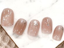 ネイルデコ(nail DECO)/（冬）パラジェル 定額ネイル