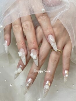 パピーネイル 北千住店(PUPPY NAIL)の写真/【何度も見てしまうくらい可愛く…】可愛いに特化したモテ可愛ネイル♪自分の魅力を引き立てるデザインに！