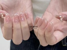 ルレーブ(LE REVE)/チークマグネットフレンチネイル
