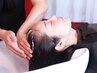 【乾燥対策】アロエ保湿クリームスパ60分首リンパ流しシャンプーブロー付