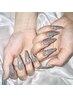【HAND】マグネットorフラッシュネイル◆￥5900