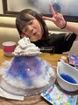チャロアイト ゆめタウン学園店(Charoite) 子どもとシェアしておっきいかき氷食べました☆