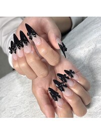 長さだし×リボンパーツ