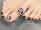 フットネイル☆レオパード