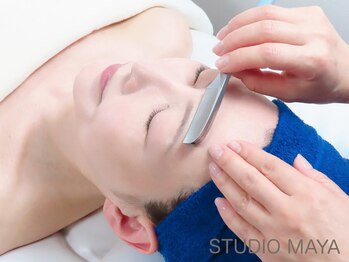 スタジオ マヤ(STUDIO MAYA)の写真/【23周年キャンペーン開催】産毛と古い角質を優しくオフ◎本格シェービングサロン【恵比寿/代官山】