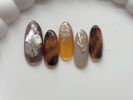 べっこうネイル/8000円