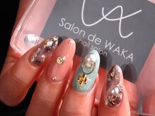 サロン ド ワカ(Salon de WAKA)/スタッズネイル