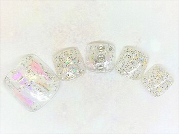 アルセア 上野御徒町店(Alcea)/ニュアンス オーロラ 透け感