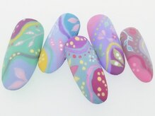 ネイリックス アヴェニール(NAILX avenir)/パステル幾何学