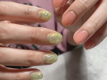 ミリネイルズ(milli nails)/ぷっくり×オーロラ
