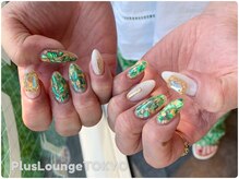 プルースラウンジ トウキョウ(Plus Lounge TOKYO)/シェルネイル♪