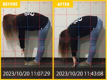 整体院 元 宇城松橋店/体が固くて困っていましたが…