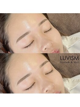 ラヴィズム アイラッシュ アンド ネイル (LUVISM)/アイブロウWAX★ 担当:浅井
