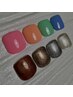 【FOOT】ワンカラー(2色までOK) 初回オフ&ケア無料◎ 通常6000→5500