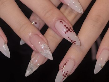 ジェミーネイル エビス(Jemiy nail ebisu)の写真/SNSで人気のデザイン!トレンド～個性派デザインまで幅広くご案内♪持ち込み90min course8500YEN～ ☆