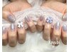 【Hand】ワンカラー（2色まで選択OK）＋パーツ2つセット ¥7,800