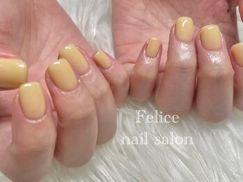 フェリーチェ(Felice)/バターイエロー/ワンカラー