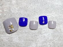 コキーユ(Coquille)/フット　輝きポイントネイル