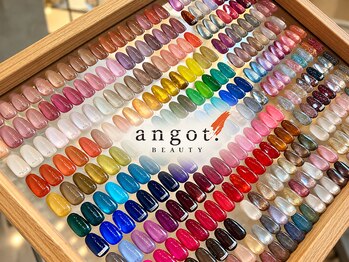 nail salon angot. 草津駅前【11月上旬 NEW OPEN（予定）】の写真/豊富なカラー＆パーツからお好みで選べる★働く女性や主婦の方に寄り添う絶妙な上品＆最旬デザイン◇