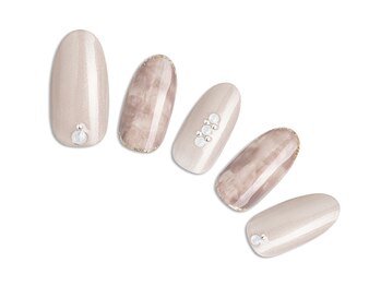 プラスネイル 銀座中央通り店(PLUS NAIL)/【579】上品ニュアンス￥7,689